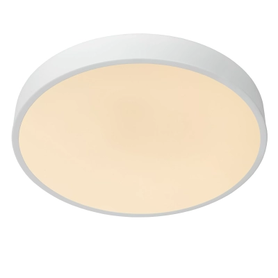 UNAR - Plafon - Ø 39,5 cm - LED Dim. - 1x12W 2700K - 3 StepDim - White 79185/40/31 Lucide